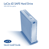 LaCie d2 SAFE Hard Drive Manual do proprietário