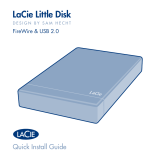 LaCie Little Disk, 500GB Manual do usuário