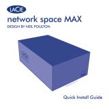 LaCie Network Space MAX 6TB Manual do usuário