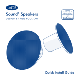 LaCie Sound² Speakers Manual do usuário