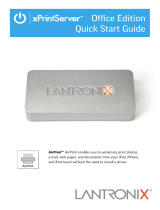 Lantronix xPrintServer Office: Enterprise Mobile Printing Guia rápido