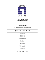 LevelOne 11g Manual do usuário