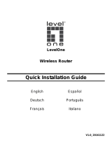 LevelOne WGR-8031 Manual do proprietário