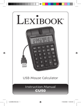 Lexibook CU50 Manual do proprietário