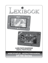 Lexibook CADRE PHOTO NUMERIQUE Manual do usuário