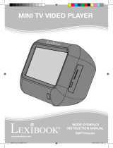 Lexibook DMPTV1 Series Manual do proprietário