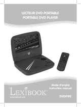 Lexibook DVDP1FE Manual do usuário