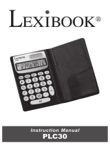 Lexibook PLC30 Manual do usuário