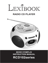 Lexibook RCD102SP Manual do usuário