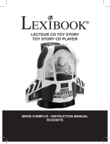 Lexibook RCD200TS Manual do usuário