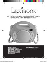 Lexibook RCDK100 série Manual do usuário