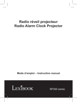 Lexibook RP300 Manual do proprietário