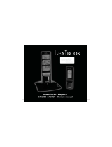 Lexibook MeteoClock Elegance SM1800 + ASM30 Manual do usuário