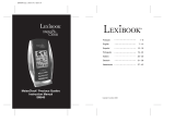 Lexibook SM840 Manual do usuário