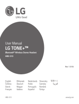 LG HBS-510 Manual do proprietário