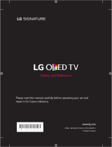 LG OLED65G7V Manual do usuário