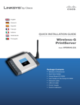 Linksys WPSM54G - Wireless-G PrintServer With Multifunction Printer Support Print Server Manual do proprietário