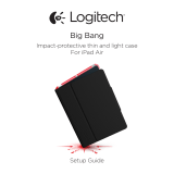 Logitech Big Bang Impact-protective case for iPad Air Guia de instalação