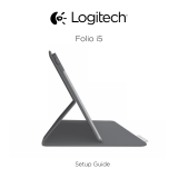 Logitech Folio Protective Case for iPad Air Guia de instalação