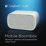Logitech Mobile Boombox Manual do proprietário