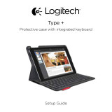 Logitech Type+ Protective case Manual do proprietário