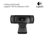 Logitech Webcam C910 Manual do usuário
