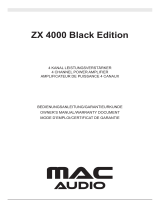 MAC Audio ZX 4000 Manual do proprietário