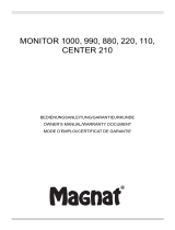 Magnat Monitor Supreme 1000 Manual do proprietário