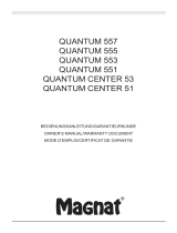 Magnat QUANTUM CENTER 53 Manual do proprietário