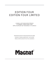 Magnat Audio EDITION FOUR Manual do proprietário