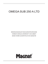 Magnat Omega Sub 250 LTD Manual do proprietário