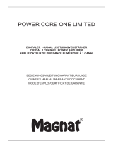 Magnat Power Core One Limited Manual do proprietário