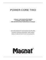 Magnat Audio POWER CORE TWO Manual do proprietário