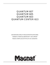 Magnat Quantum 607 Manual do proprietário