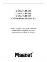 Magnat Quantum Center 63 Manual do proprietário