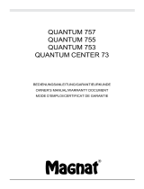 Magnat Quantum 757 Manual do proprietário