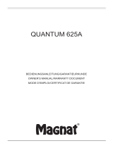Magnat Audio Quantum Sub 625A Manual do proprietário