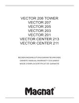 Magnat Vector 203 Manual do proprietário