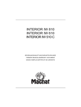 Magnat INTERIOR IW 610 Manual do proprietário