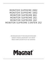 Magnat Monitor Supreme 802 Manual do proprietário