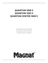 Magnat Audio Quantum 1009 S Manual do proprietário