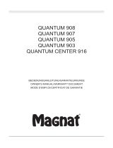 Magnat Audio Quantum 903 Manual do usuário