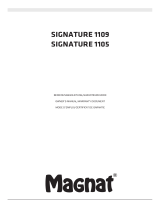 Magnat Audio Signature 1109 Manual do proprietário