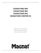 Magnat Signature Center 93 Manual do proprietário