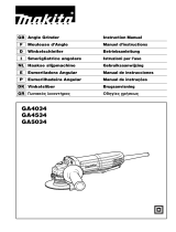 Makita GA4534 Manual do usuário
