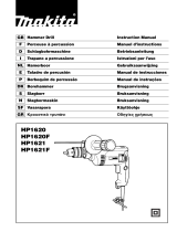 Makita HP1620 Manual do usuário