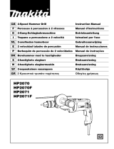 Makita HP2071 Manual do usuário