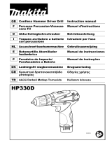 Makita HP330D Manual do usuário