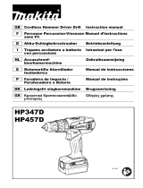 Makita HP457D Manual do usuário