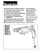 Makita HR2611F Manual do usuário